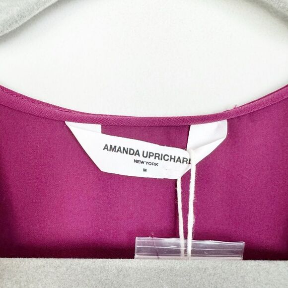 AMANDA UPRICHARD | NEW Lamarca Midi Dress in Syrah Women’s Size Medium - Picture 8 of 11